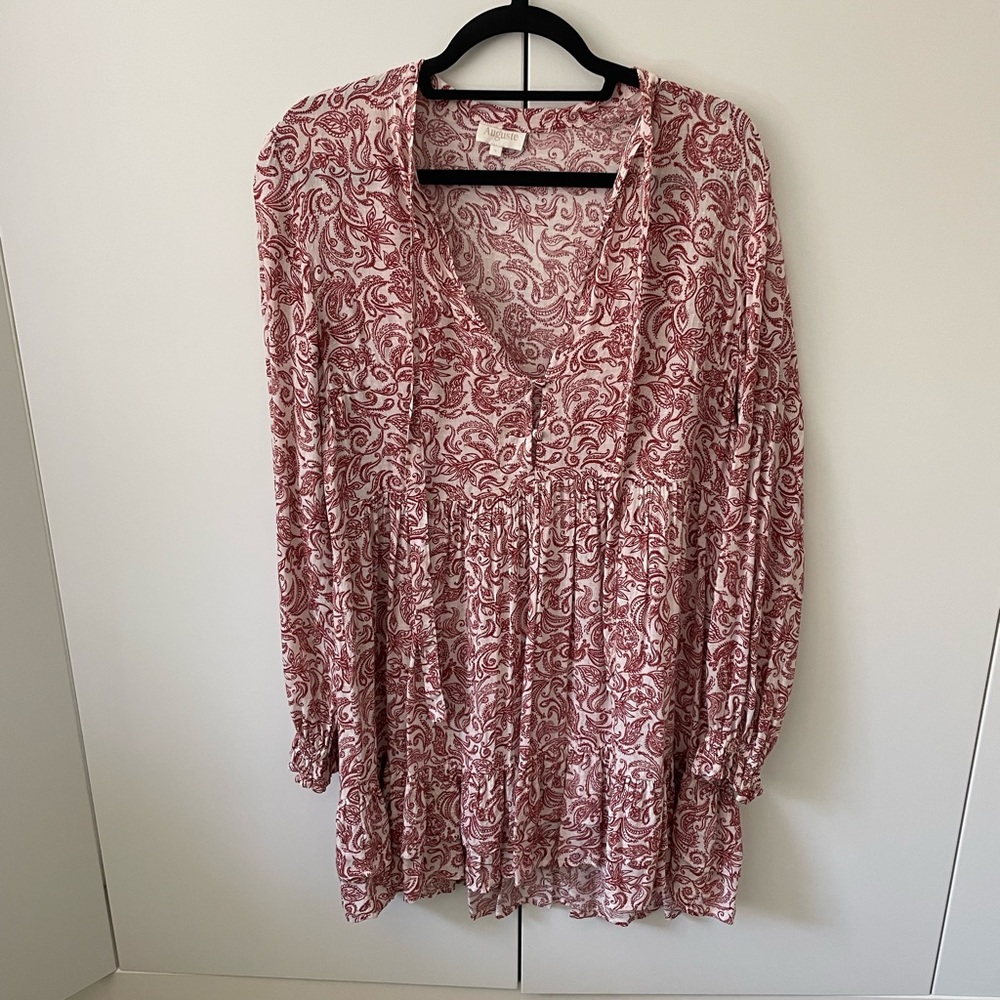 Auguste the Label, long sleeve mini dress size L
